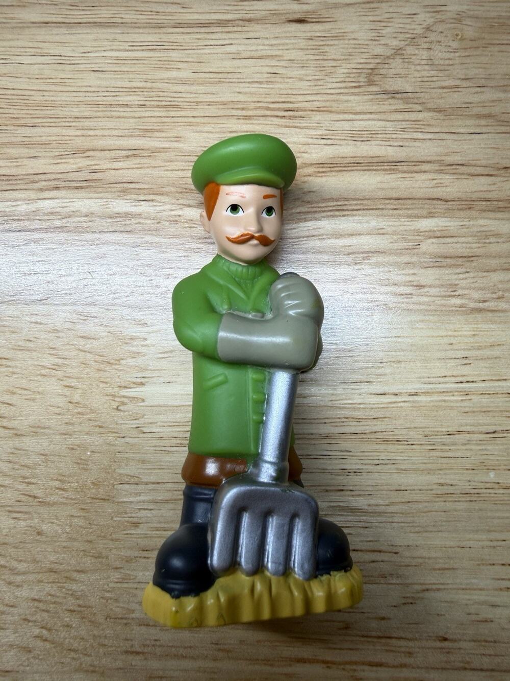 Thomas & Friends Gardener Figure with Pitchfork 2010 Gullane Limited